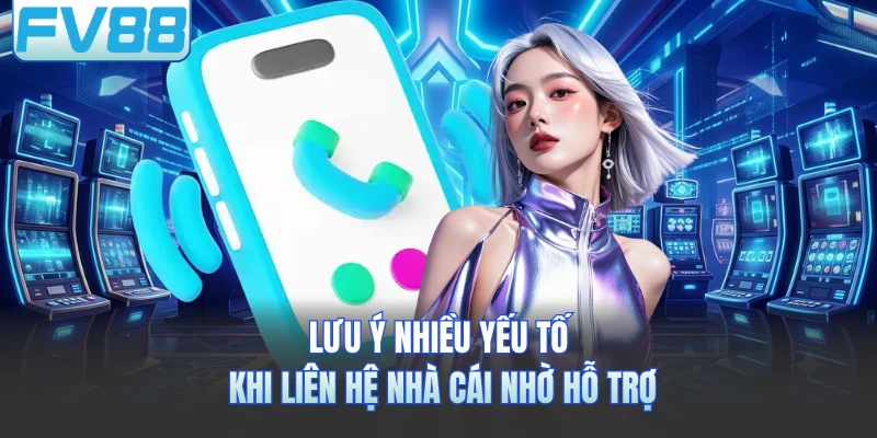 Lưu ý nhiều yếu tố khi liên hệ nhà cái nhờ hỗ trợ