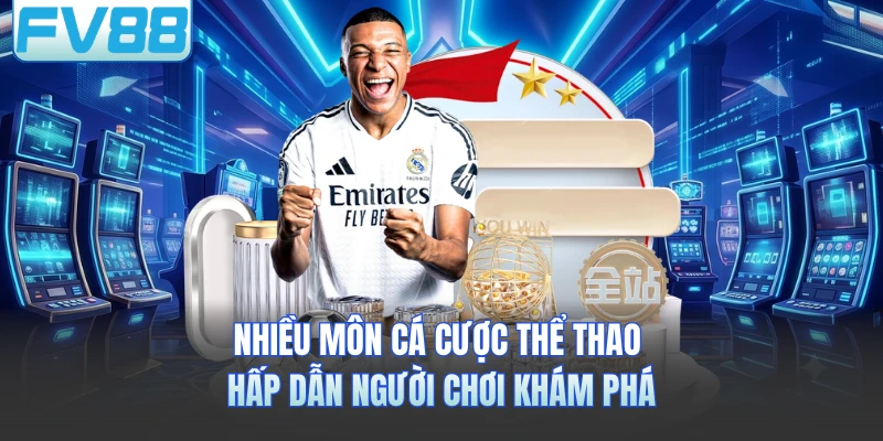 Nhiều môn cá cược thể thao hấp dẫn người chơi khám phá